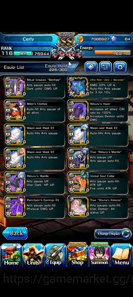 Grand Summoners Accounts Global|Rank 116|20 Ascend+15 TW|[Emiya,Fen,Sizhu,D image 5