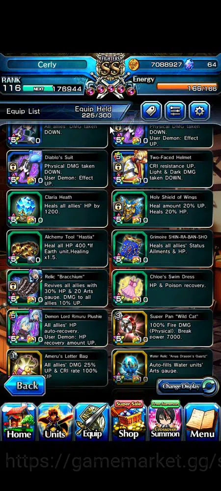 Grand Summoners Accounts Global|Rank 116|20 Ascend+15 TW|[Emiya,Fen,Sizhu,D image 7
