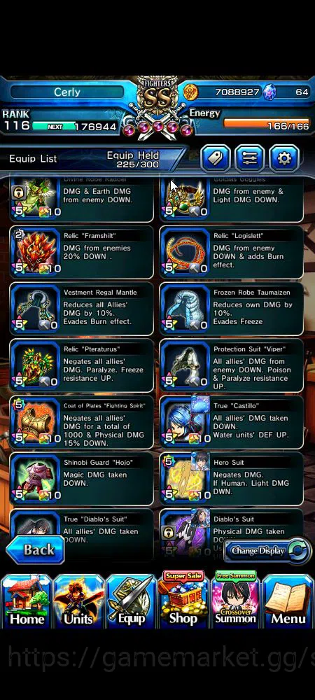 Grand Summoners Accounts Global|Rank 116|20 Ascend+15 TW|[Emiya,Fen,Sizhu,D image 8