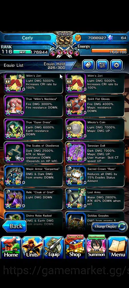 Grand Summoners Accounts Global|Rank 116|20 Ascend+15 TW|[Emiya,Fen,Sizhu,D image 9