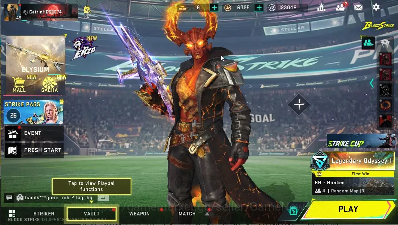 Blood Strike Accounts ASIA|ETERNAL DEagle Lv2|Collab TOKREV[Takemichi,et image 1