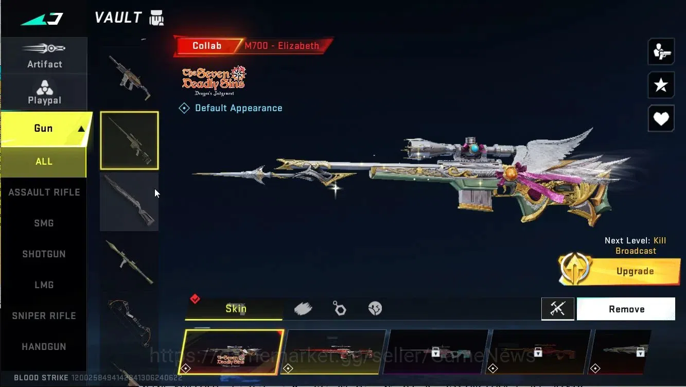Blood Strike Accounts ASIA|ETERNAL DEagle Lv2|Collab TOKREV[Takemichi,et image 18