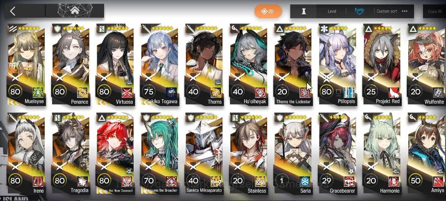 Arknights Accounts Lv 49|125 Operator+2 Skin|5 Limited|Sakiko Togawa, image 5