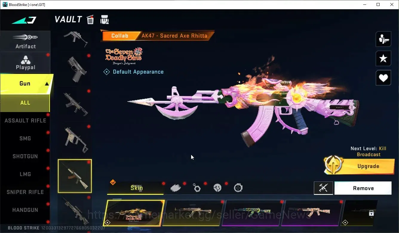 Blood Strike Accounts ASIA|Collab 7DS[M700-Elizabeth,AK47,Karl98,QBZ95], image 11