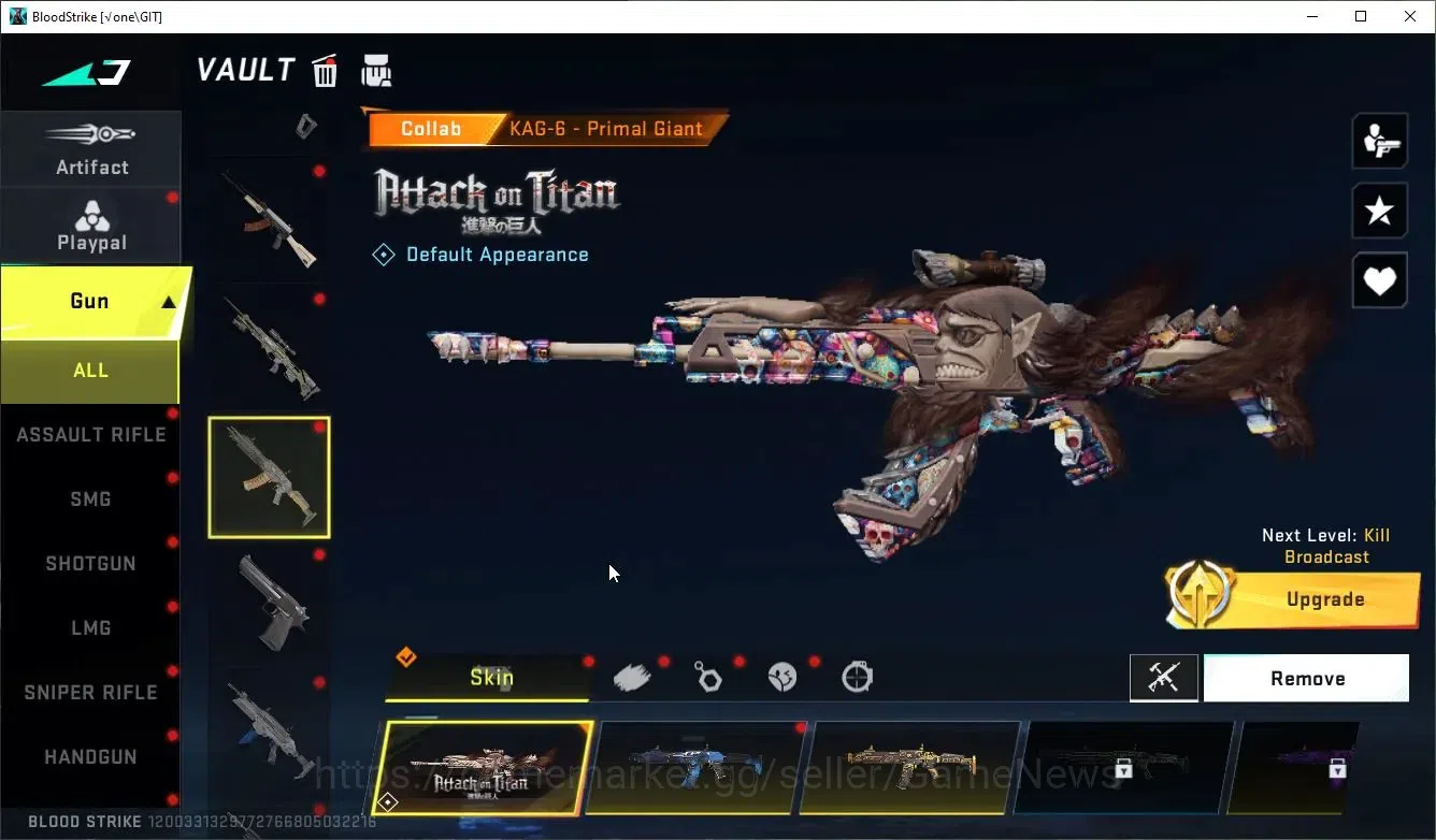 Blood Strike Accounts ASIA|Collab 7DS[M700-Elizabeth,AK47,Karl98,QBZ95], image 18
