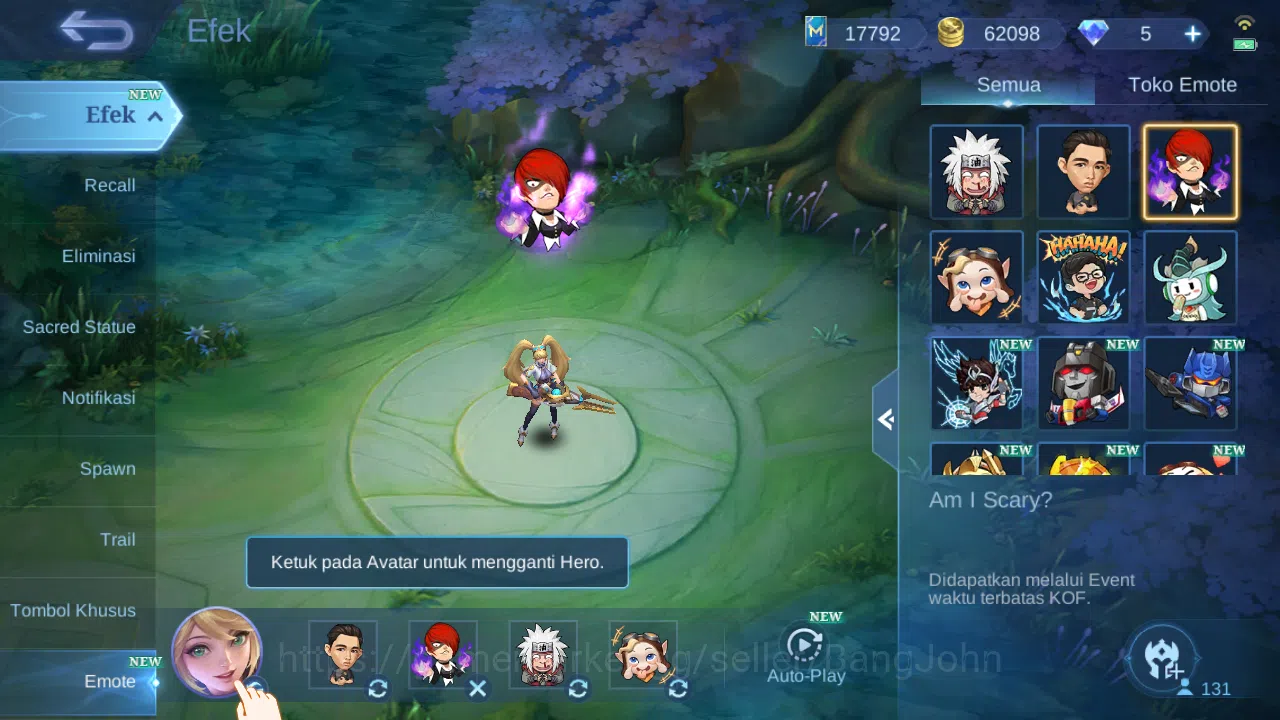 Mobile Legends: Bang Bang Accounts Hero 130 Skin 268 | Legend Franco | Stunt Chou | L image 14
