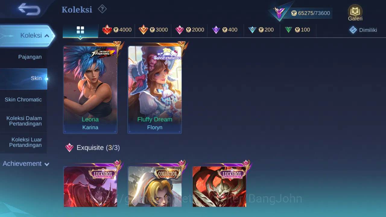 Mobile Legends: Bang Bang Accounts Hero 130 Skin 268 | Legend Franco | Stunt Chou | L image 3