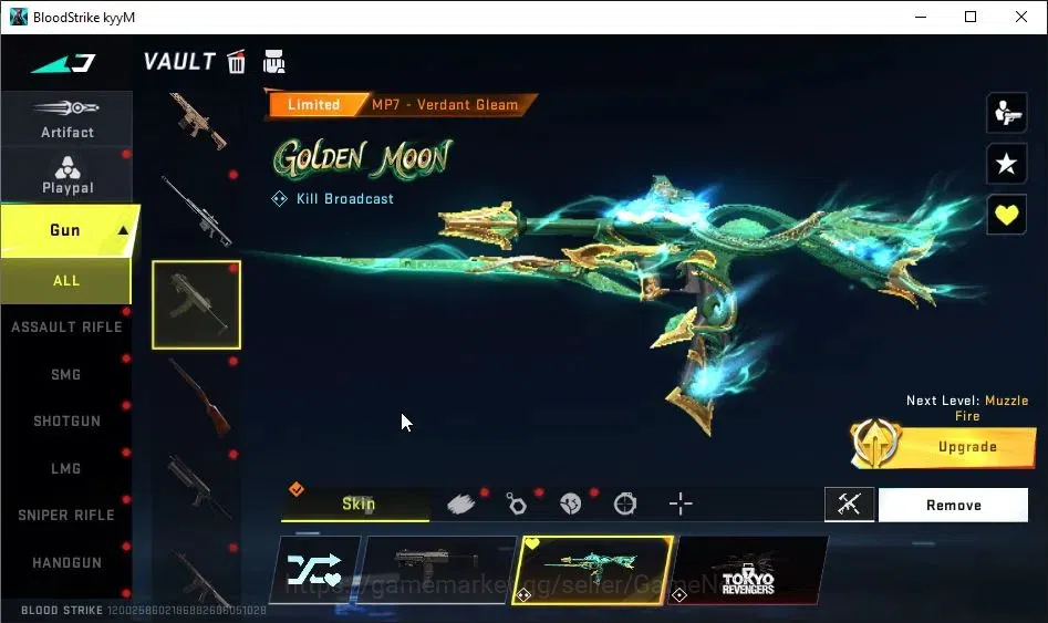 Blood Strike Accounts ASIA|ETERNAL DEagle|ULTRA Melee Dual Blades|16 ULT image 13