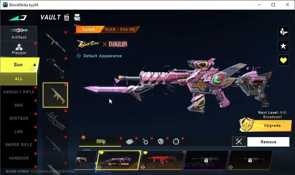 Blood Strike Accounts ASIA|ETERNAL DEagle|ULTRA Melee Dual Blades|16 ULT image 17