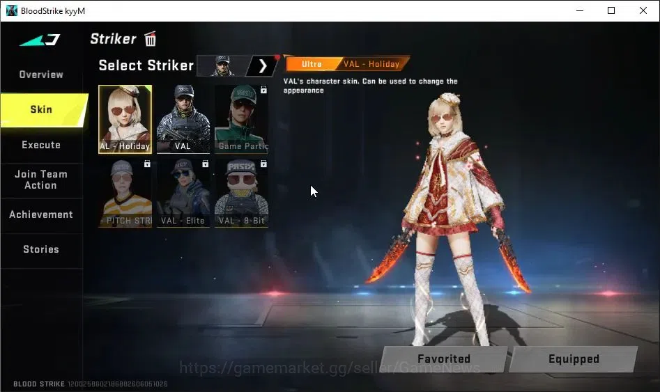 Blood Strike Accounts ASIA|ETERNAL DEagle|ULTRA Melee Dual Blades|16 ULT image 3