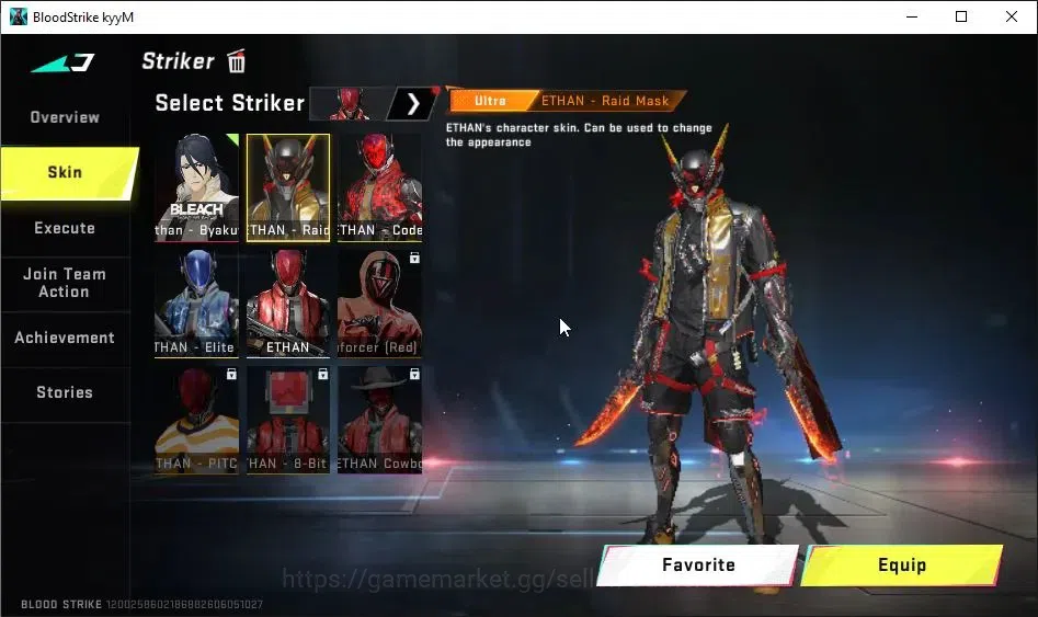 Blood Strike Accounts ASIA|ETERNAL DEagle|ULTRA Melee Dual Blades|16 ULT image 6