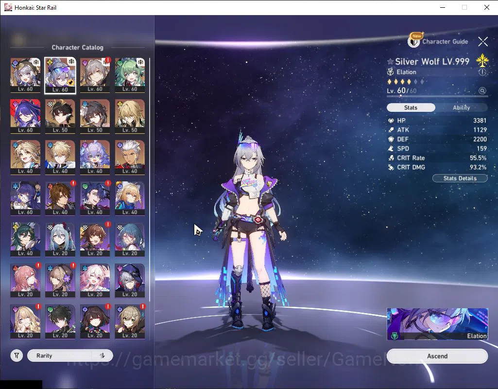 Honkai Star Rail Accounts Asia|TL 48|1,2k SJ|8 Limited|SW LV.999+Sign,Chiper image 10