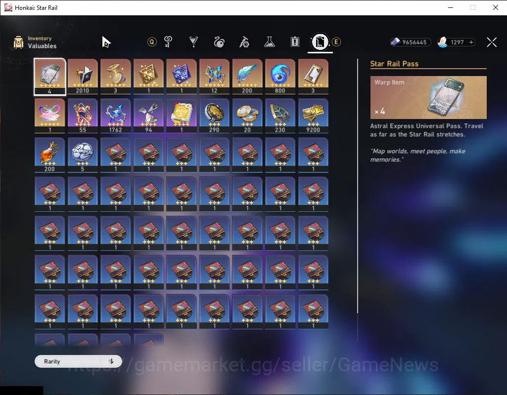 Honkai Star Rail Accounts Asia|TL 48|1,2k SJ|8 Limited|SW LV.999+Sign,Chiper image 4
