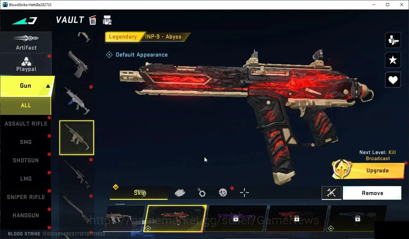 Blood Strike Accounts Collab Skin ASIA|COLLAB NetLegends NOVA-Missa's Shark Skin | ULTRA KRAKEN-Purple Lightning 6