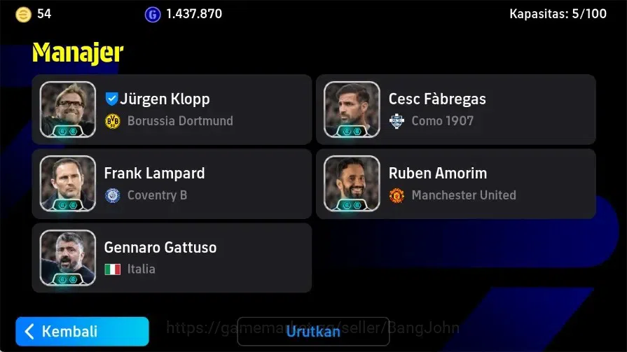 eFootball Accounts を購入 - Mobile | PW 3285 | Eden Hazard Big T
