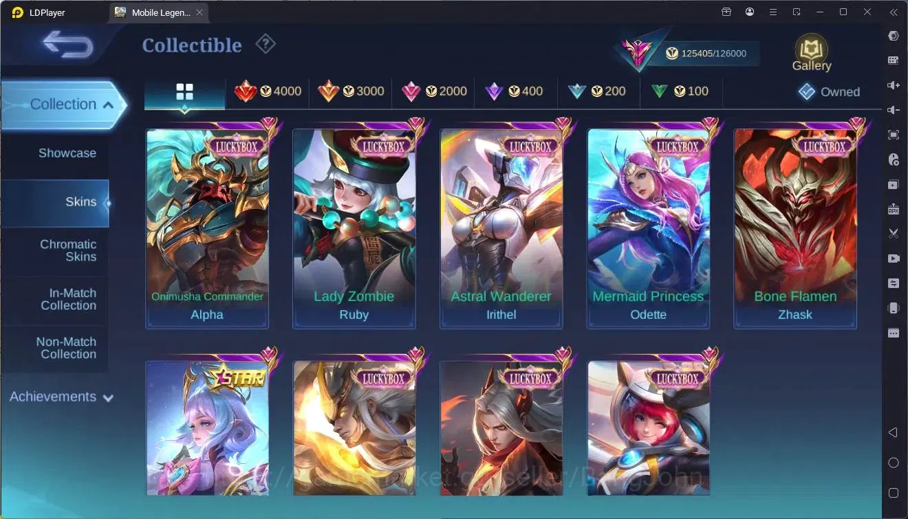 Mobile Legends: Bang Bang Accounts Global|Hero 132|Skin 380|Exalted|Legend Freya,Sabe image 13