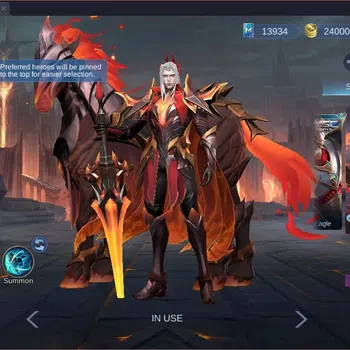 Mobile Legends: Bang Bang Collector Global|Hero 132|Skin 380|Exalted|Legend Freya,Sabe image 1
