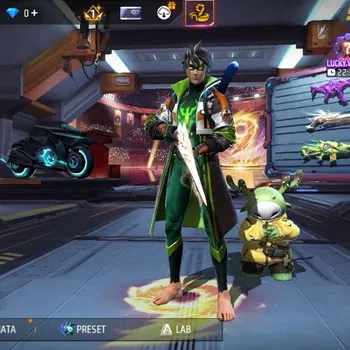 Free Fire Accounts Indonesia | SG GURUN VAULT 29 EMOTE 5 TAS 9 SKYWING 1  WEAPON 41  | W875