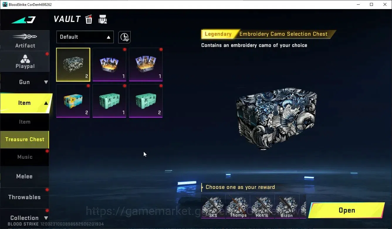 Blood Strike Accounts ASIA|Starter ETERNAL Lv3 M700-Seraph|NetEase|Check image 7