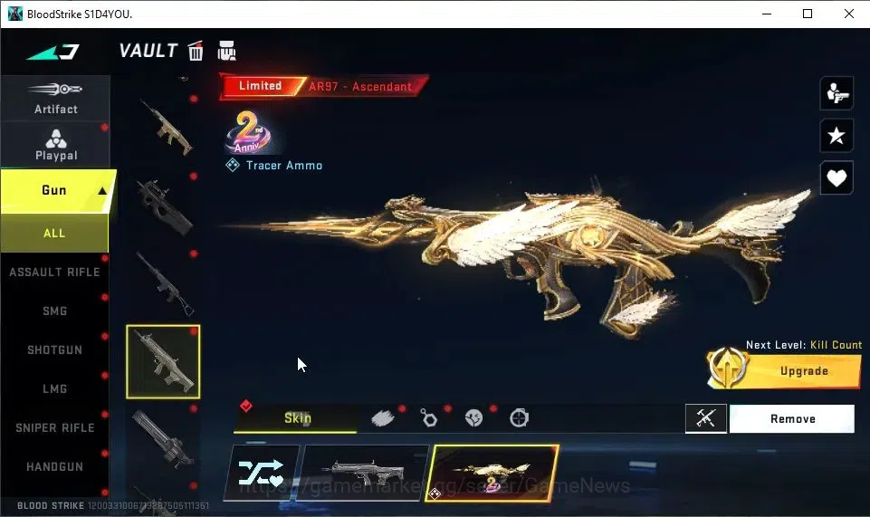 Blood Strike Accounts ASIA|4 ULTRA[ETHAN,Spear Lv2,FN2000 Lv4,Vector Lv2 image 14
