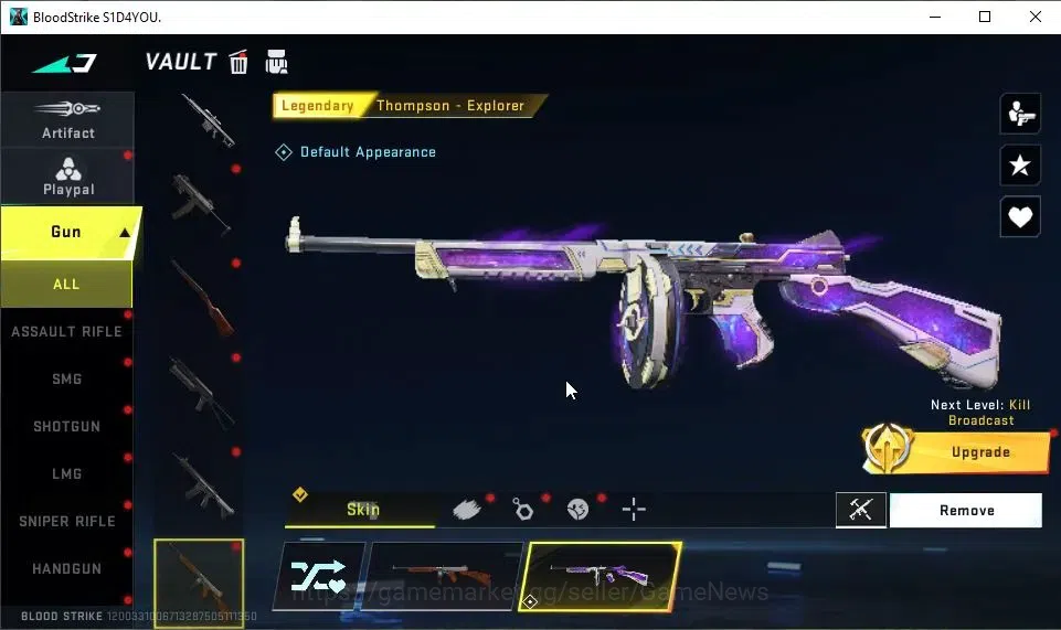 Blood Strike Accounts ASIA|4 ULTRA[ETHAN,Spear Lv2,FN2000 Lv4,Vector Lv2 image 6