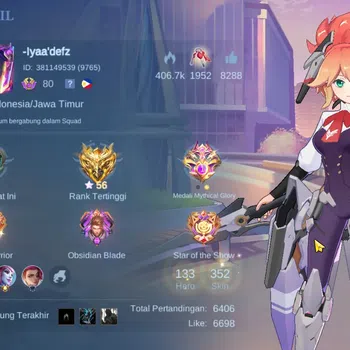 Mobile Legends: Bang Bang Accounts Rare Skin Hero 133|Skin 352|Recall Fire Crown|Legend Alucard,KOF Chou,Aspi Fanny,Prime