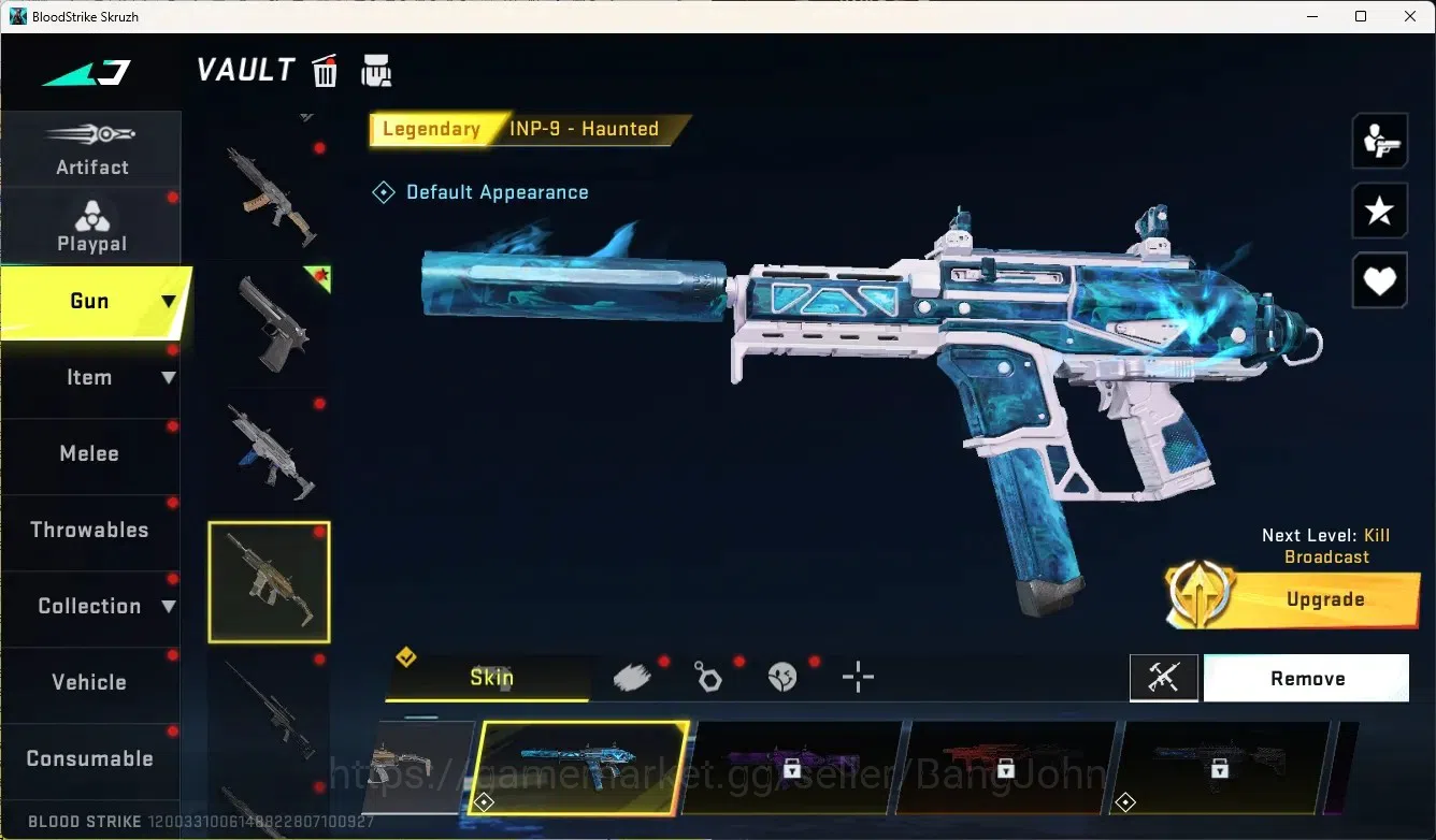 Blood Strike Accounts Rare Skin ASIA|1 Eternal Gun:Desert Eagle|5 Collab Gun[TR&7DS]|3 Limited Gun|3 Ultra Gun|10 Legendary 10