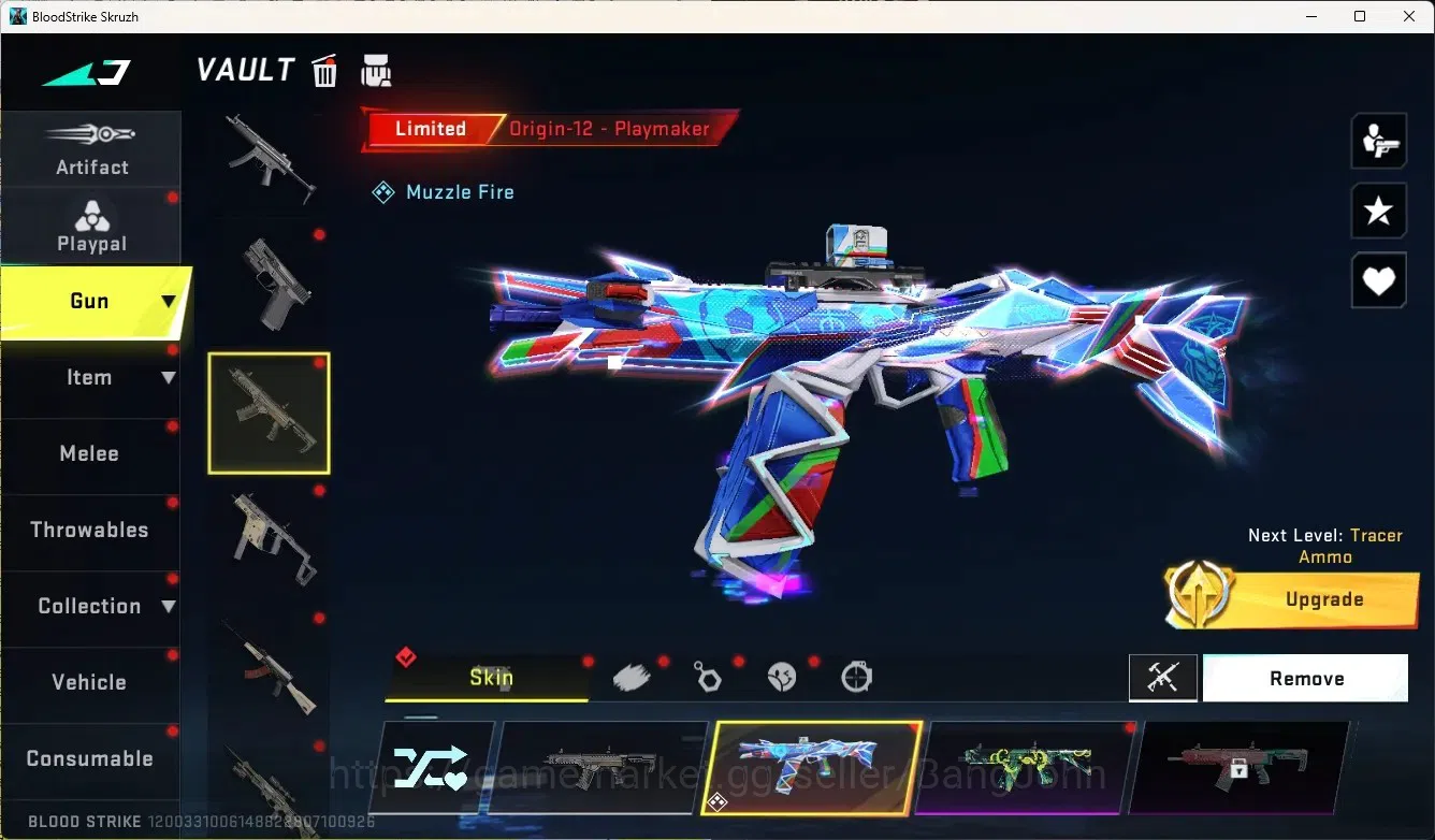 Blood Strike Accounts Rare Skin ASIA|1 Eternal Gun:Desert Eagle|5 Collab Gun[TR&7DS]|3 Limited Gun|3 Ultra Gun|10 Legendary 4