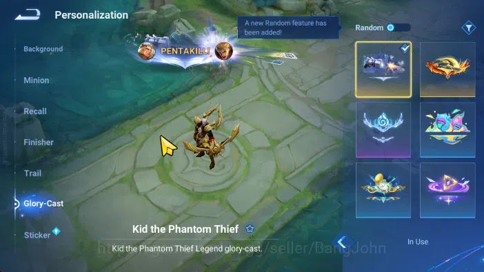 Honor of Kings Accounts global | hero 112, skin 278 luban conan, marcopolo image 15