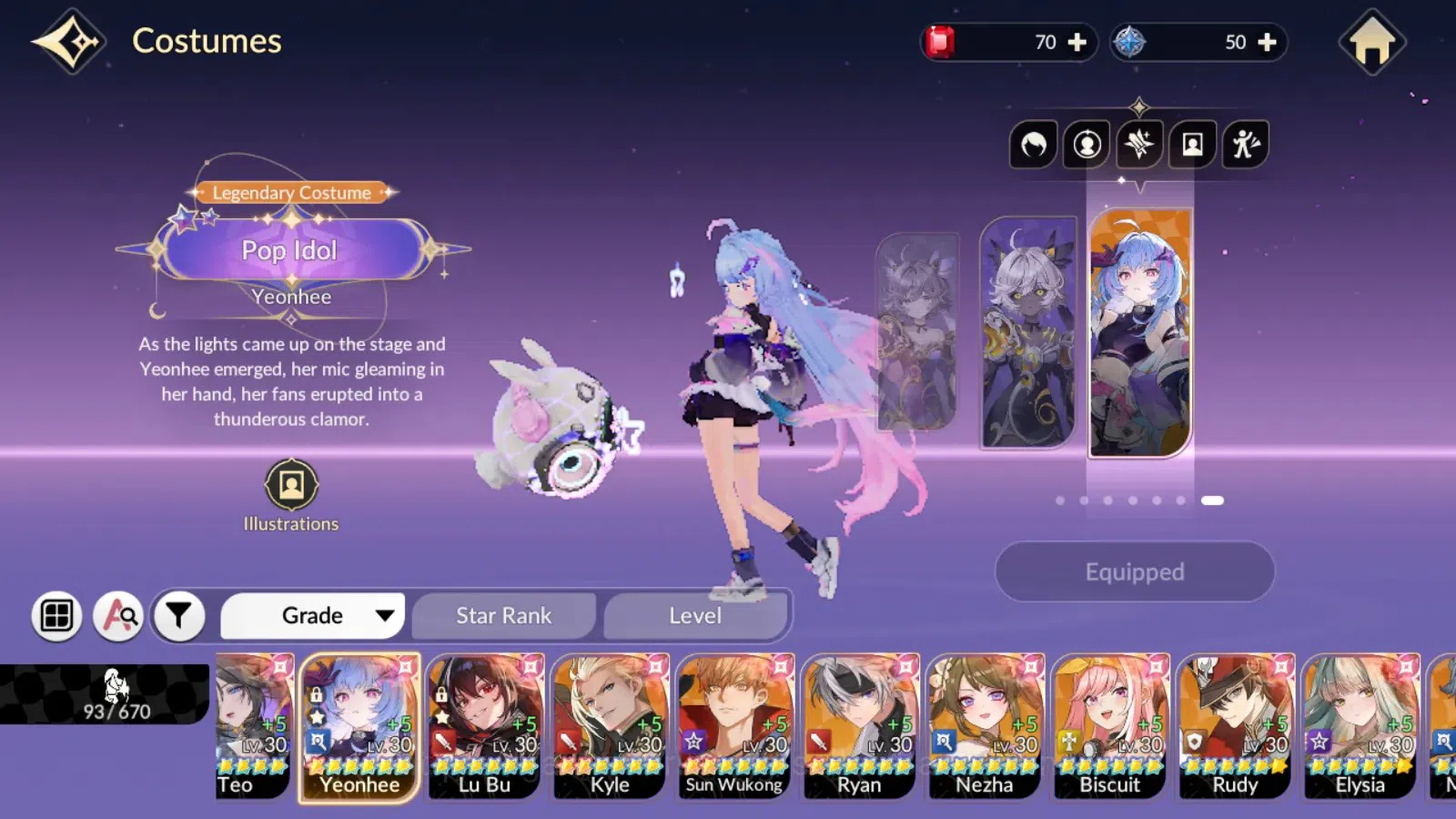 Seven Knights Re:Birth Accounts Global|4EX7(TC4Juri,TC2Fai,Melia,Rosie)21TC6(Dello image 2