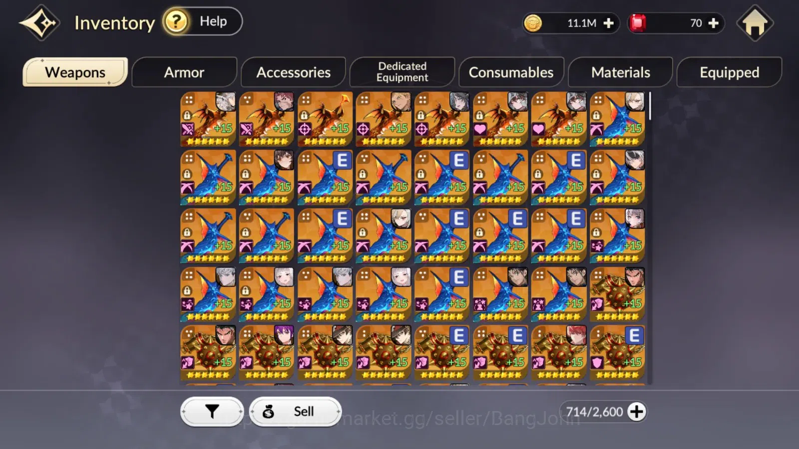 Seven Knights Re:Birth Accounts Global|4EX7(TC4Juri,TC2Fai,Melia,Rosie)21TC6(Dello image 6