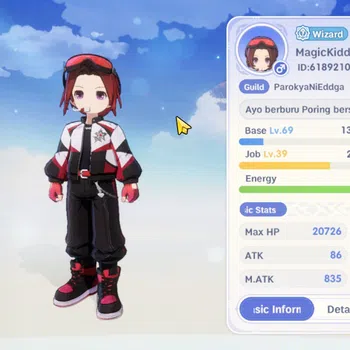 Ragnarok: The New World Accounts Sv Eddga |Unverif|Lvl 69 Wizard|M ATK 835,Max SP 2821|2 SSR Pet (Dusk,Dawn)|Wp +9,Armor