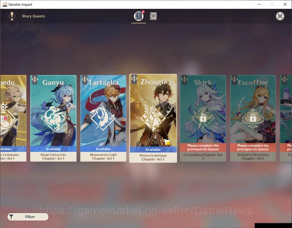 Genshin Impact Accounts ASIA|AR 49|1 Limited + 1(*5Weapon)|Linnea|Reunion image 17