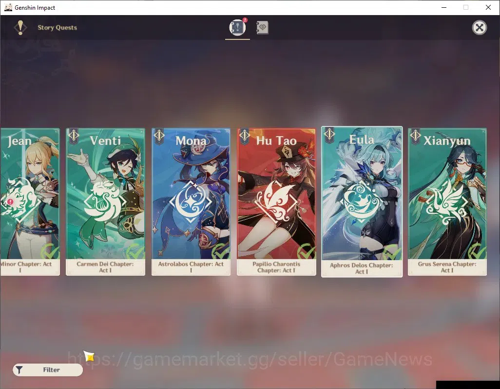 Genshin Impact Accounts ASIA|AR 49|1 Limited + 1(*5Weapon)|Linnea|Reunion image 19