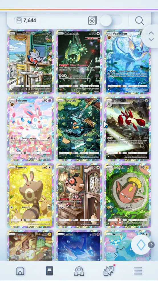 Pokémon TCG Pocket Accounts EN 7,6K Card|151 EX|3 Crown [Lugia,Aegislash,Bombi image 12