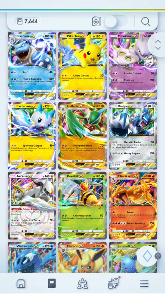 Pokémon TCG Pocket Accounts EN 7,6K Card|151 EX|3 Crown [Lugia,Aegislash,Bombi image 18