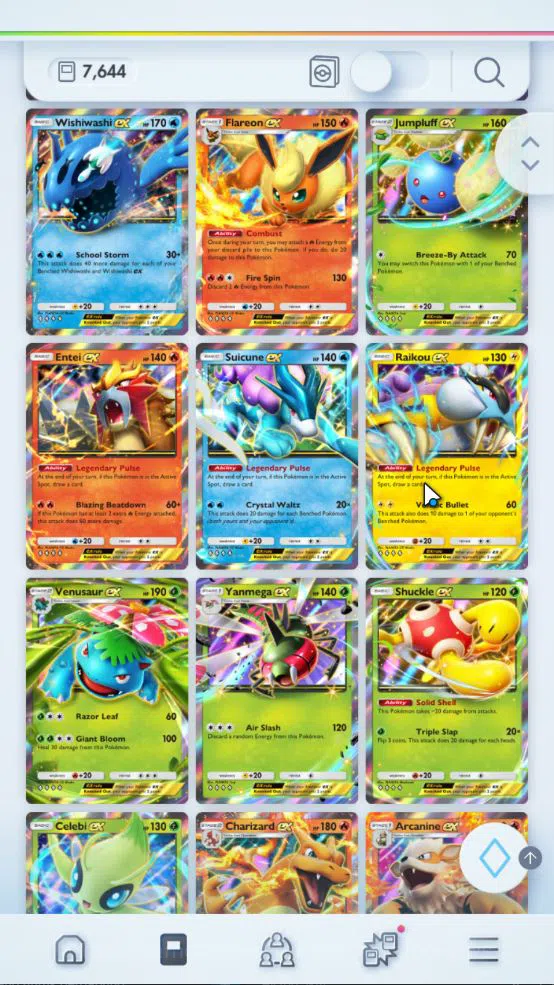 Pokémon TCG Pocket Accounts EN 7,6K Card|151 EX|3 Crown [Lugia,Aegislash,Bombi image 19
