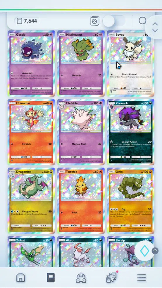Pokémon TCG Pocket Accounts EN 7,6K Card|151 EX|3 Crown [Lugia,Aegislash,Bombi image 3