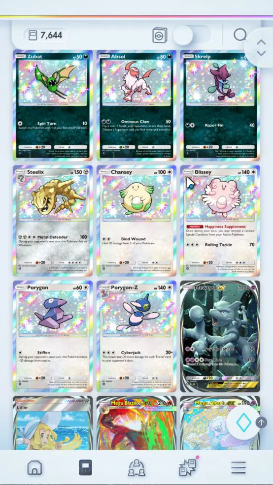 Pokémon TCG Pocket Accounts EN 7,6K Card|151 EX|3 Crown [Lugia,Aegislash,Bombi image 4