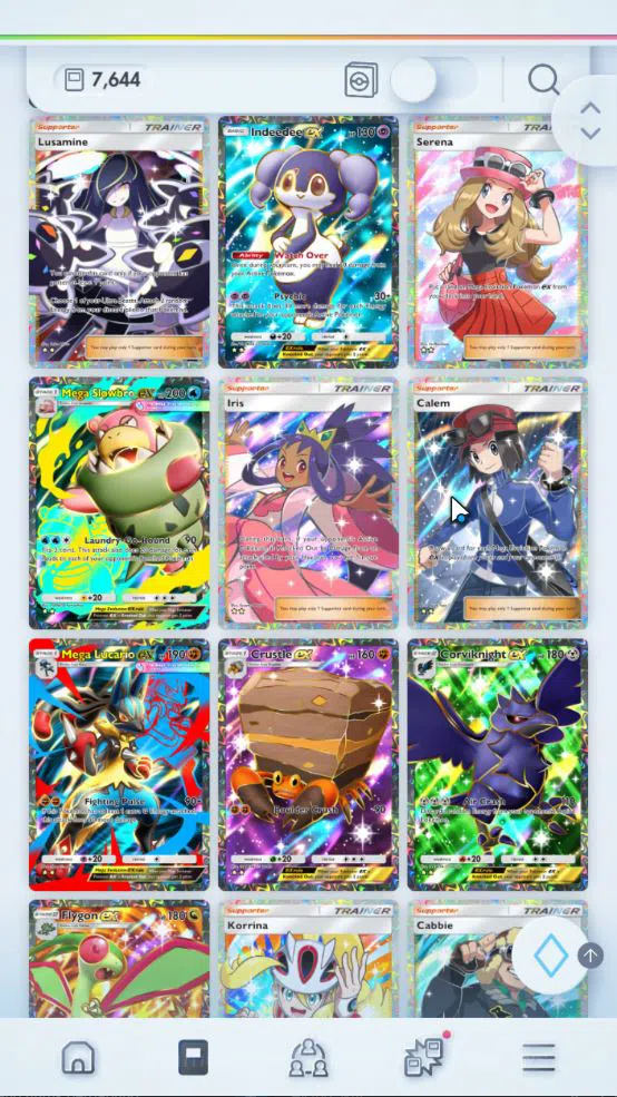Pokémon TCG Pocket Accounts EN 7,6K Card|151 EX|3 Crown [Lugia,Aegislash,Bombi image 7
