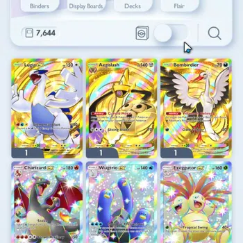Pokémon TCG Pocket Mid-Level EN 7,6K Card|151 EX|3 Crown [Lugia,Aegislash,Bombi image 1