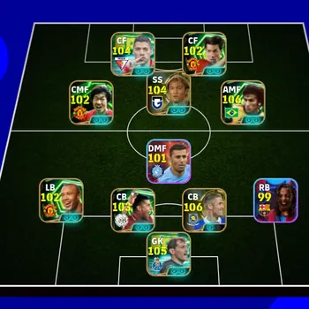 eFootball Accounts Legends & Iconic Players EFOOTBALL START TO PLAY | BLITZ ZICO,G CHILL,PARK JING SUNG,M SILVERTE,L