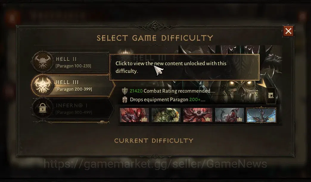 Diablo Immortal Accounts SA - Malah|CS ON|Lv60(462)|Necromancer|42k CR|Reso image 12