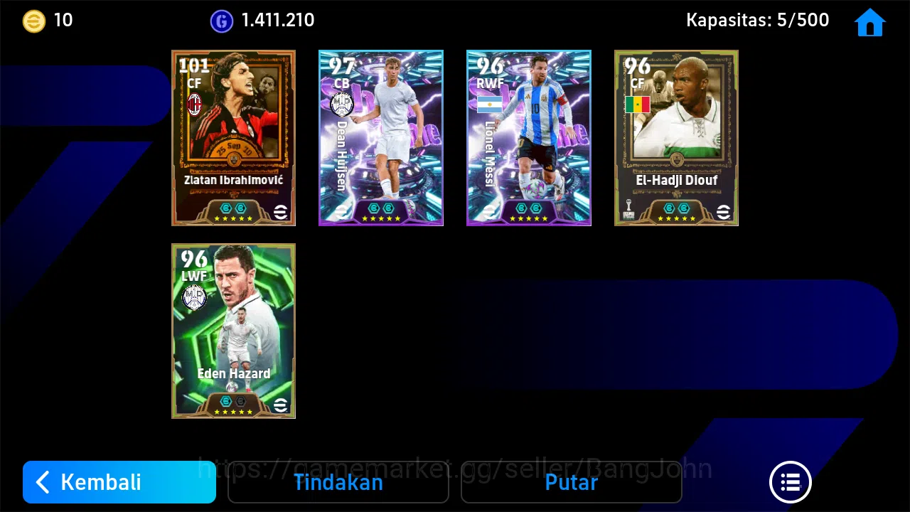 eFootball Accounts Others Power 3090 | Ibrahimovic Big time EFB353B 2