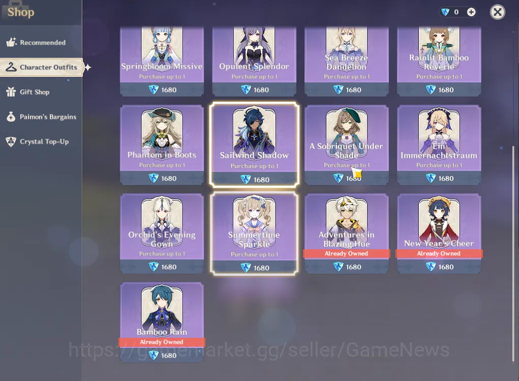 Genshin Impact Accounts ASIA|AR 50|6 Limited +2(*5Weapon)|Skirk,Citlali,Ma image 17