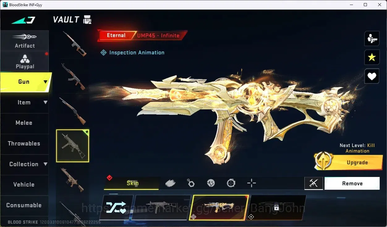 Blood Strike Accounts ASIA | Eternal MELEE: Chainblade | Eternal UMP45 - image 12