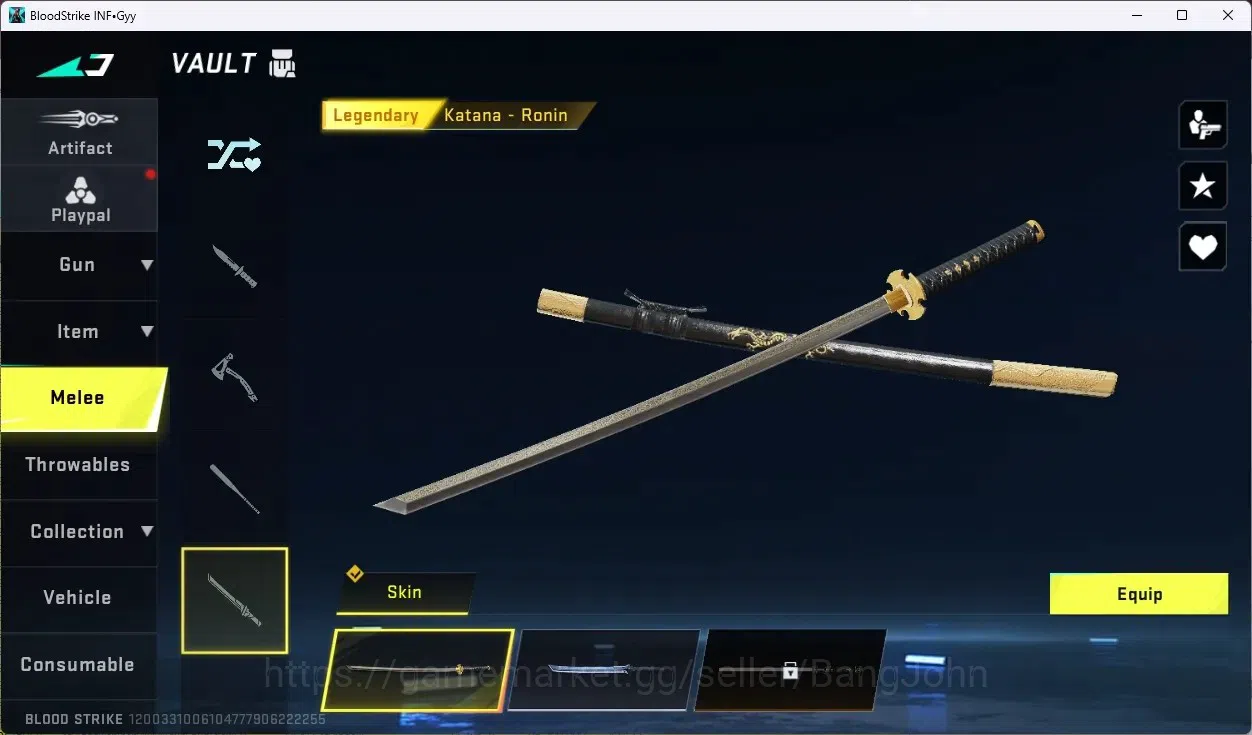 Blood Strike Accounts ASIA | Eternal MELEE: Chainblade | Eternal UMP45 - image 16