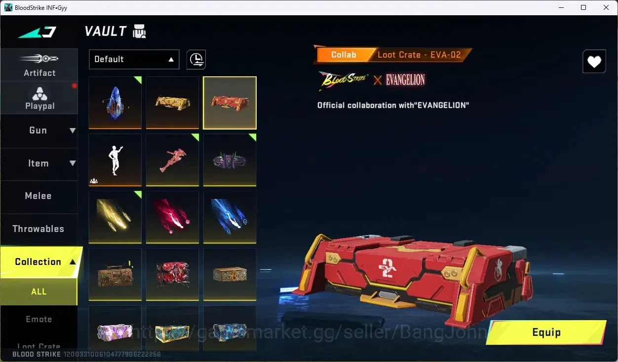 Blood Strike Accounts ASIA | Eternal MELEE: Chainblade | Eternal UMP45 - image 19