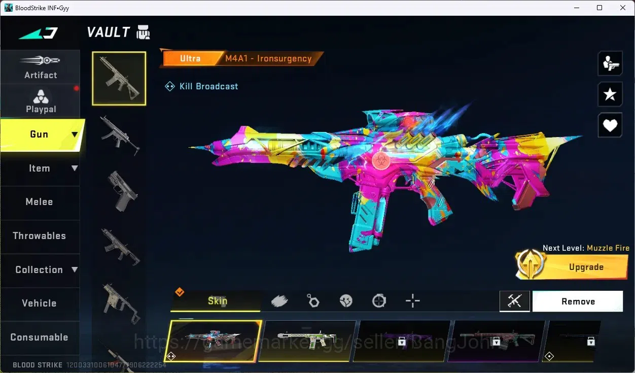 Blood Strike Accounts ASIA | Eternal MELEE: Chainblade | Eternal UMP45 - image 4