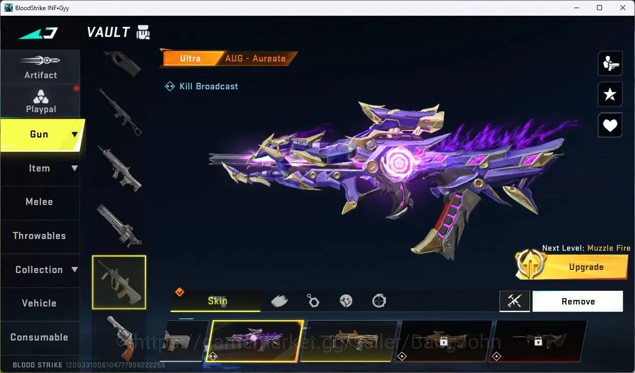 Blood Strike Accounts ASIA | Eternal MELEE: Chainblade | Eternal UMP45 - image 8